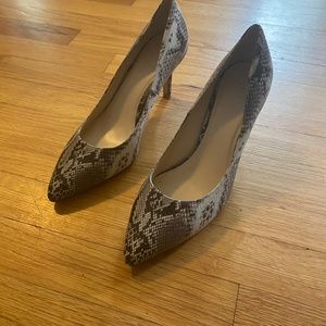 Cole Haan snakeskin women’s heels